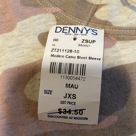 NWT Z Supply Modern Camo Short Sleeved Shirt Size XS - Picture 4 of 6